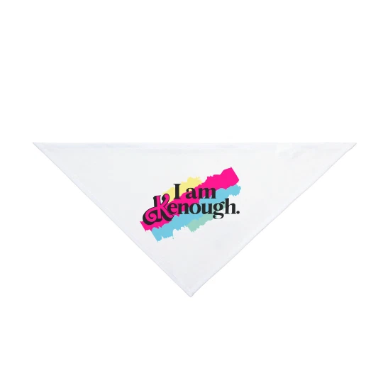 Barbie Dog Bandana | I am Kenough, Pet Fashion Accessory - Image 3 of 4