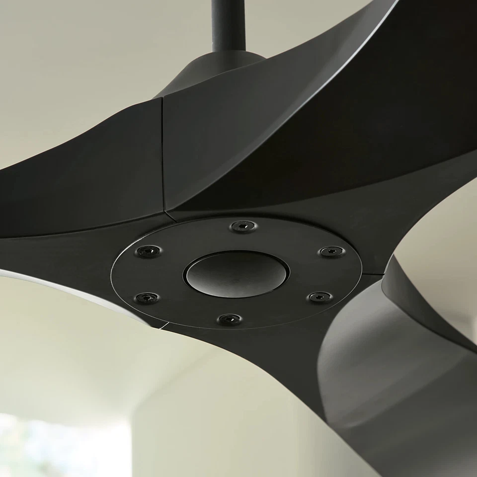 Visual Comfort Maverick Coastal 60" Ceiling Fan in Midnight Black Finish - Image 4 of 4