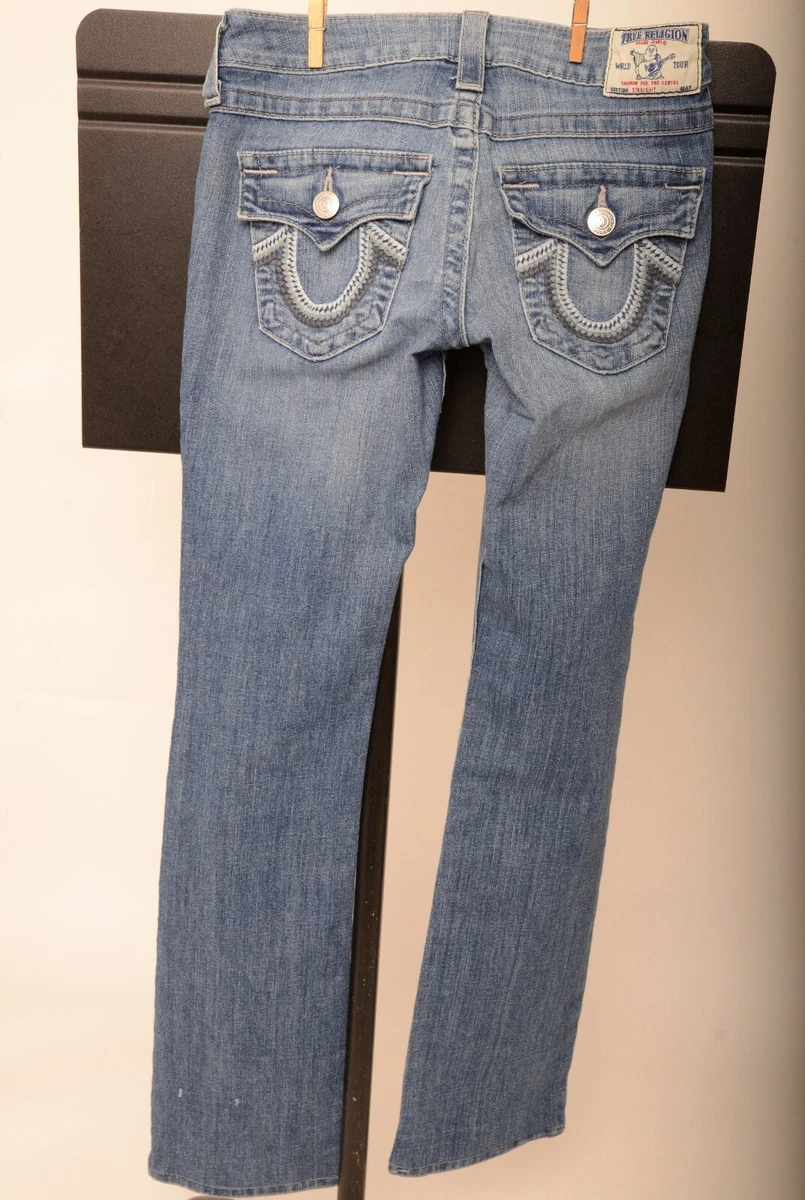True Religion Blue Jeans Size 25 Women s RN 112790 CA 30427