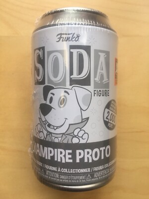 FUNKO VAMPIR HUND PROTO SODA CAN LTD ED 2000 HEAVY METAL HALLOWEEN BOX VOLLER SPASS