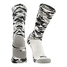 TCK Sports Woodland Camo Crew Socks