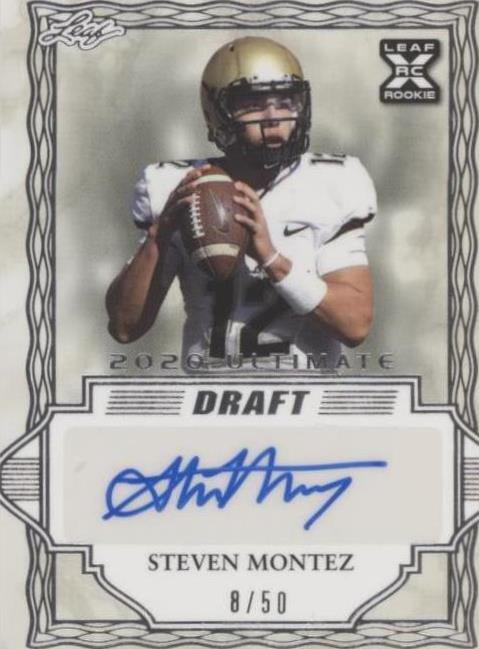 2020 Leaf Ultimate Draft Steven Montez #BA-SM1 - 1 of 2