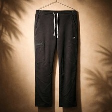 FIGS TECHNICAL COLLECTION SCRUB PANTS SZ. S BLACK YOLA SKINNY MEDICAL TW2000P