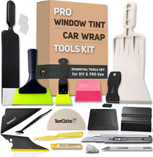 Kit Herramientas Polarizado Vinilo Auto Espá...