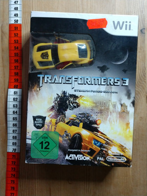 Transformers 3 Dark Of The Moon Stealth Force Edition Nintendo Wii + Auto Neu