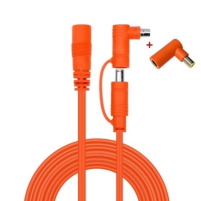 20FT 6M 8mm Extension Cable 14AWG for Solar Generators,DC7909 Solar Panel Cable