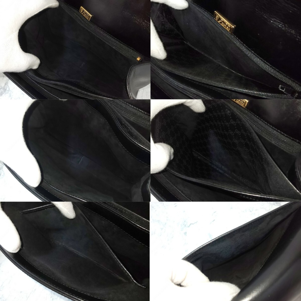 Excellent condition GUCCI Interlocking GG Flap Ha… - image 9