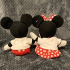 Disney Mickey & Minnie Mouse Bean Bag Plush Club Disney Set 2005 A lot of 2 — photo 2