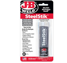 J-B Weld SteelStik Epoxy Putty For All Metal Surfaces Wet Dry Chemical Resistant