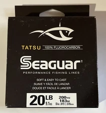 Seaguar Tatsu Fluorocarbon Line 20lb - 200yd Spool