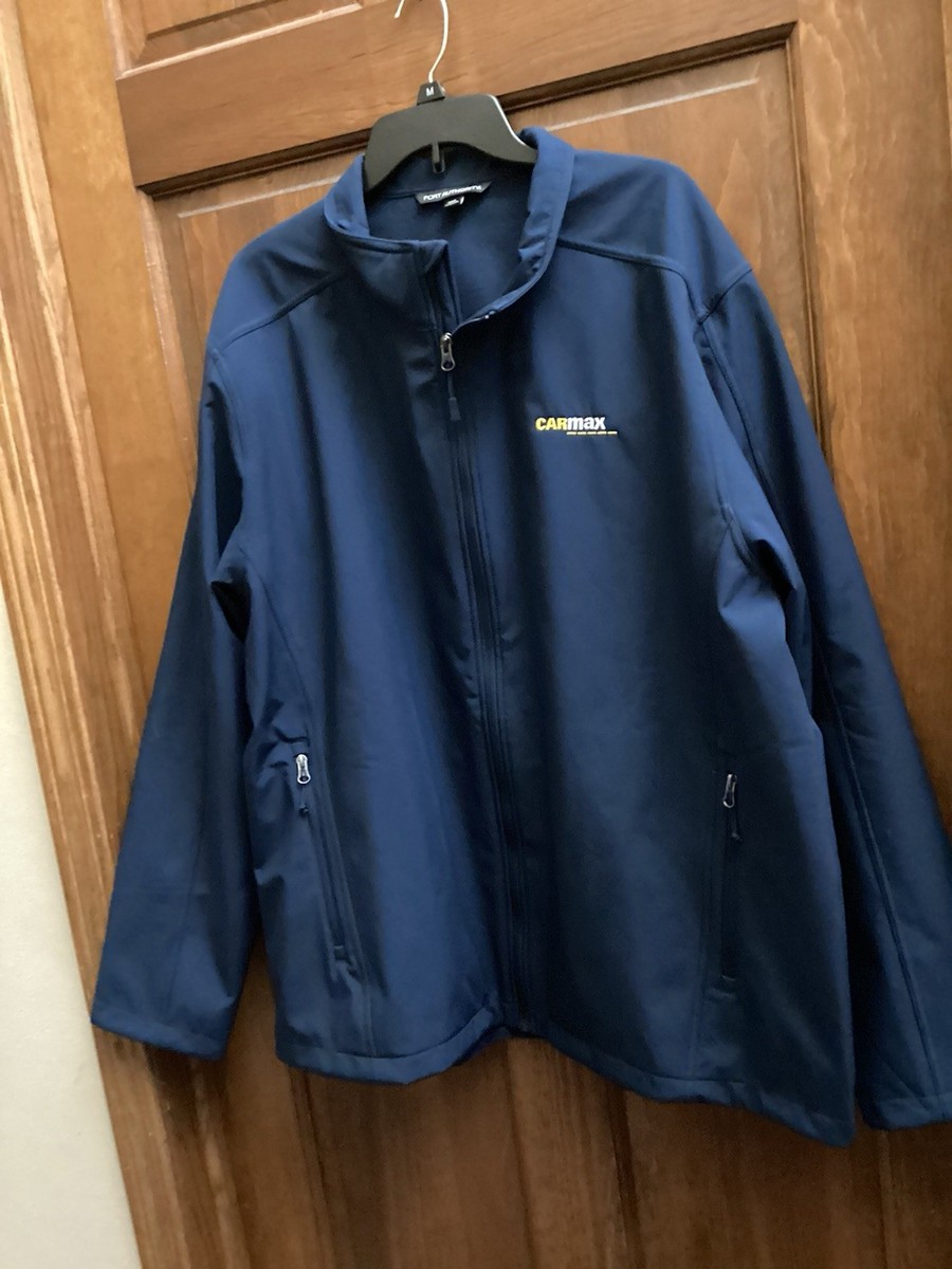 Mens's 3XL Carmax Lightweight Jacket Full Zip Navy Blue | eBay