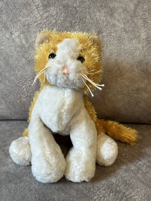 Ganz Webkinz Lil' Kinz Ingwer & weiße Katze Stofftier Plüschtier 