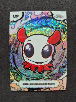 2026 Topps Chrome VeeFriends, Detail-Oriented Dumbo Octopus, Manga Speckle