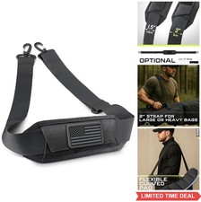 Adjustable Shoulder Strap 55 Inch 2 Inch Wide Nylon Padded Detachable Pad