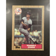 New York Yankees  Tommy John Base Set #236 MLB Baseball Card