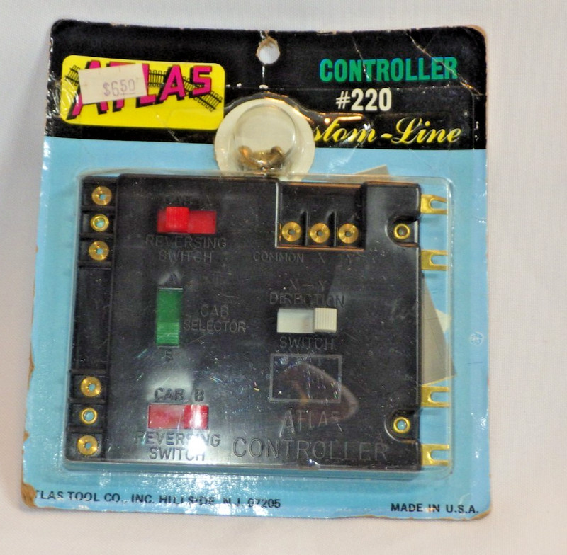 Atlas Controller #220 Custom Line for HO & N Scale USA - NEW OLD STOCK - a1