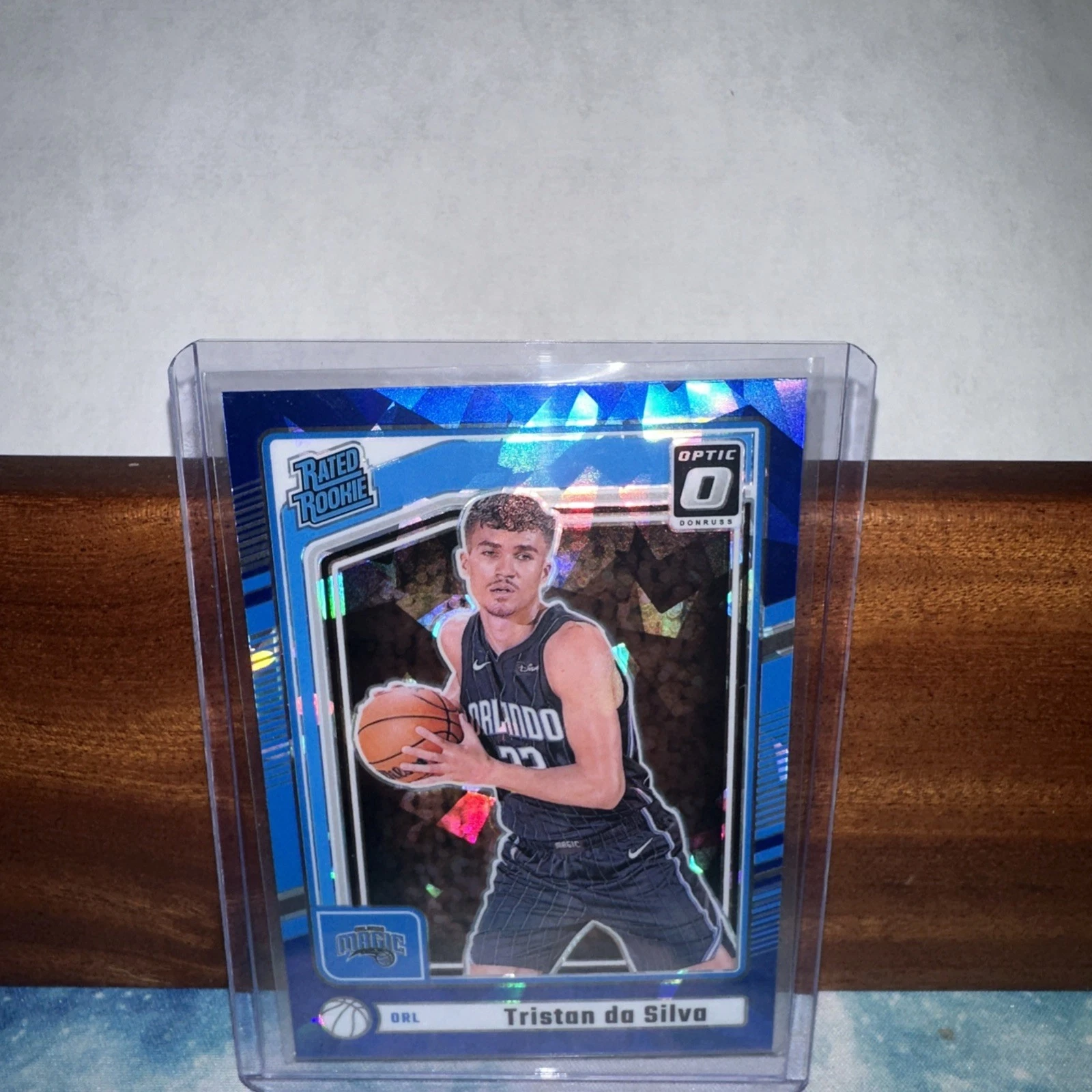 2024-25 Donruss Optic Tristan da Silva Rated Rookies Preview Blue Ice #P-203