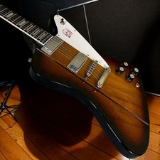 Firebird Electric Guitar Mahogany Body Rosewood Fretboard Vintage Sunburst Color