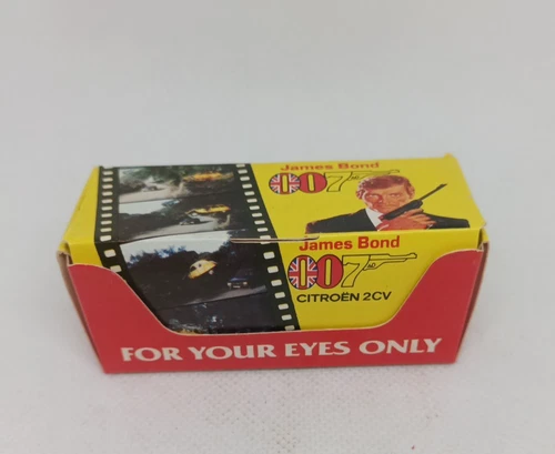 Vintage Corgi James Bond 007 Citroen 2CV Car Boxed For Your Eyes Only