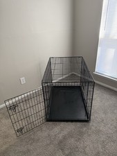 Vibrant Life Two-Door Steel Dog Training Crate 42in Large