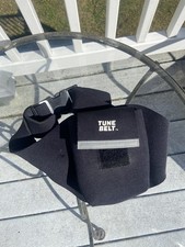 Vtg Tune Belt Black Neoprene CD/Cassette Walkman Player Holder Fanny Pack EUC
