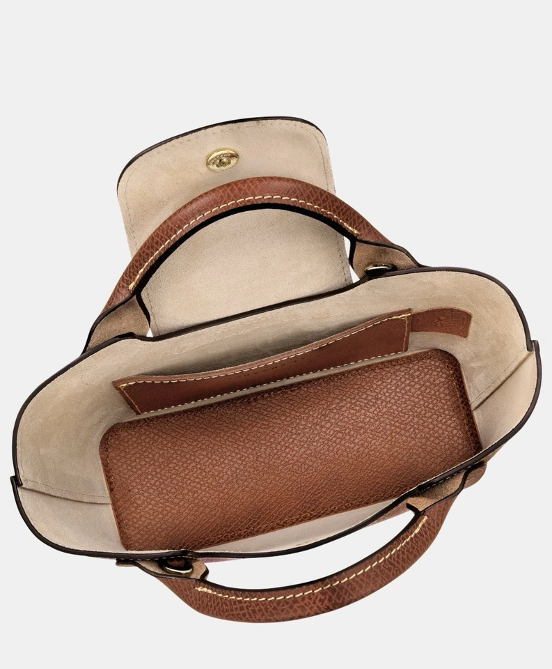 LONGCHAMP ÉPURE XS TOTE BAG Brown Orig. $445 NEW - Image 4 of 4
