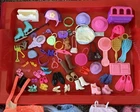 Big Lot Of Vintage To Mod Barbie Doll Clothes And Accessories And 1968 Ken Doll