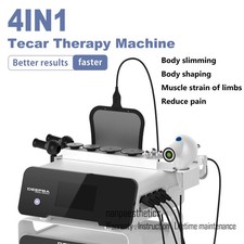 4in1 Tecar Therapy Machine CET RET for Sports Injury Rehabilitator Pain Relief