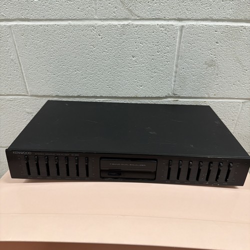 Vintage Kenwood GE 292 Stereo EQ Equalizer 2 Channel 7 Band Lighted