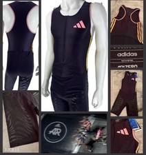 Men Adidas Pro Elite Speed Suit Size Small Rheon Sleeveless Running IN1132 300