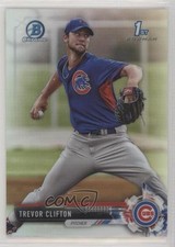 2017 Bowman Chrome Prospects Refractor 201/499 Trevor Clifton #BCP162 0l2