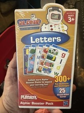 Playskool Alphie Booster Pack Letters Hasbro 300 Questions 25 Double Sided Card