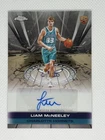 2025-26 Topps Chrome #TAUR2-LMC - Liam McNeeley - Rookie Auto - Hornets