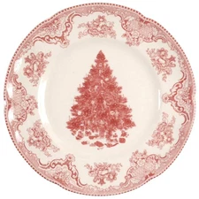 Johnson Brothers Old Britain Castles Pink Christmas  Salad Plate