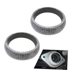 2PCS Exhaust Manifold Gasket, 2.36inch Sealed Exhaust Manifold 60MM/2.36Inch