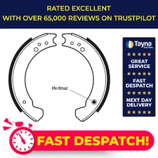 Brake Shoes Set fits LAND ROVER 88/109 Mk2A, Mk3 2.3D 63 to 86 495184 495185 New
