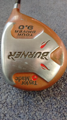 Taylor Made BURNER 9 Degree Tour Driver | eBay