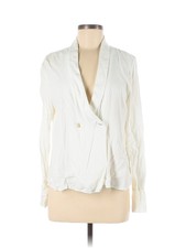 Leith Women Ivory Blazer M