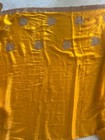 indian sari for women stone work musturd yellow with blouse piece attached ... — photo 3