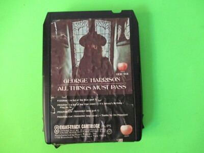 GEORGE HARRISON ALL THINGS MUST PASS ( TAPE 2 ONLY )  8 TRACK TAPE