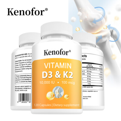 Vitamin-D3-K2-Ergänzung Mit Mct-Pulver   Verbessert Die Körperaufnahme