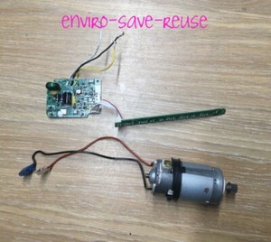 Shark Stratos IZ420uk Staubsauger Teil = Bodenkopfmotor + Leiterplatte