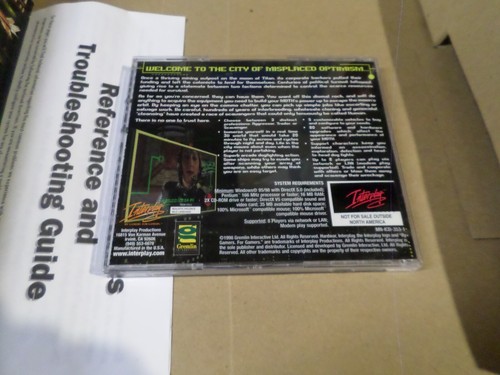 HARDWAR: THE FUTURE IS GREEDY - (PC, CD-ROM, 1998) - CAJA GRANDE - Imagen 4 de 11