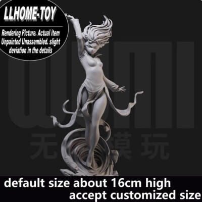 Anime A Fist Tatsumaki Tornado Hero Fight Resin 3D Print GK Figure DIY Model