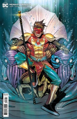 MONKEY PRINCE #8 - Sami Basri Card Stock Variant - NM - DC Comics