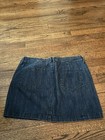 Old Navy mini blue Denim Jean Skirt Size 8 Stretch EUC! — photo 2