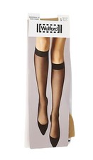 Wolford Individual 10 Knee Highs in Sand Size Small L55901