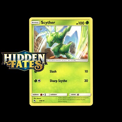 Pokemon Cards! Hidden Fates - Holo/Reverse Holo GX Shiny Rare Choose Your Card!