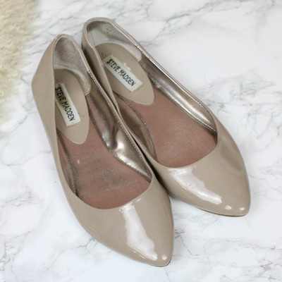 steve madden beige flats