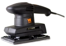 Sheet Sander 1/3 Electric Lightweight Sandpaper Hand Grip Sanding Faces Dust Bag